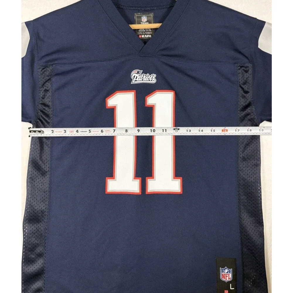 New England‎ Patriots Julian Edelman Jersey Youth Large 14/16 NFL Team Apparel
